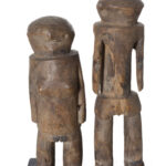 Ancestor couple - Wood - Moba - Togo