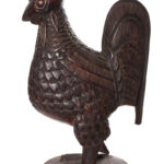 Rooster - Wood - Edo - Benin