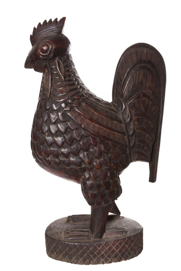 Rooster - Wood - Edo - Benin