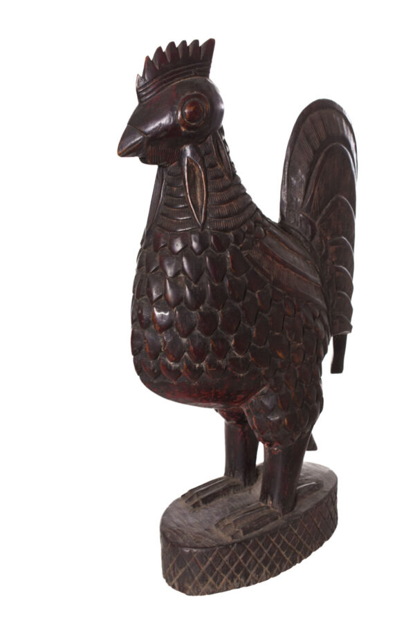 Rooster - Wood - Edo - Benin