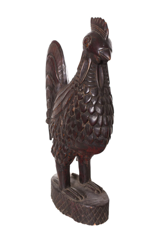 Rooster - Wood - Edo - Benin