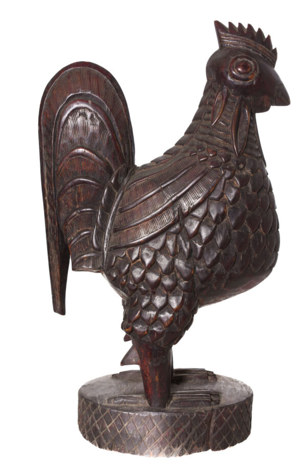 Rooster - Wood - Edo - Benin