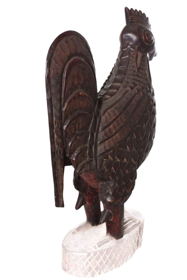 Rooster - Wood - Edo - Benin
