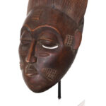 Dance mask - Wood - Baule - Ivory Coast