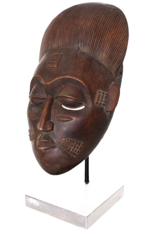 Dance mask - Wood - Baule - Ivory Coast