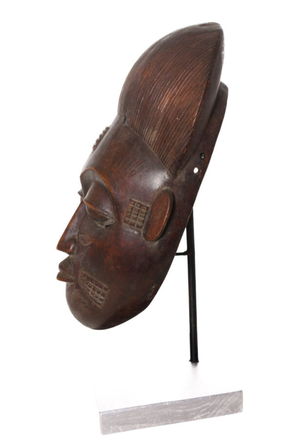 Dance mask - Wood - Baule - Ivory Coast