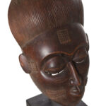 Dance mask - Wood - Baule - Ivory Coast