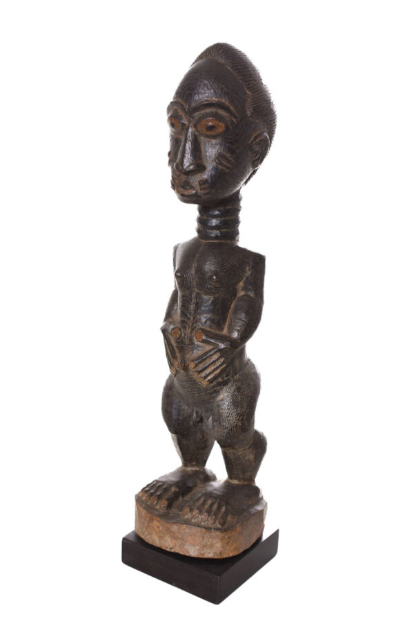 Ancestor figure - Baule - Wood - Ivory Coast