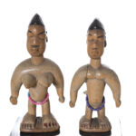 Fertillity doll figure (2) - Wood - Adan Ewe- Togo