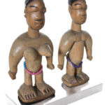 Fertillity doll figure (2) - Wood - Adan Ewe- Togo