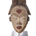 Initiation mask - Wood - Punu - Gabon
