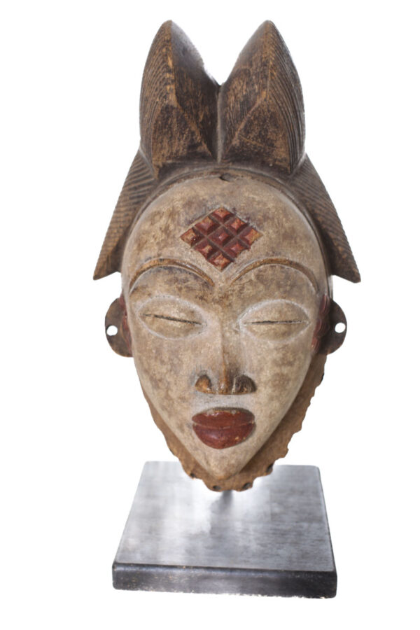 Initiation mask - Wood - Punu - Gabon