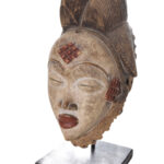 Initiation mask - Wood - Punu - Gabon