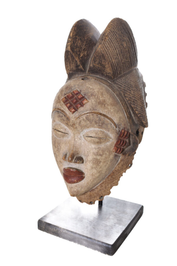 Initiation mask - Wood - Punu - Gabon