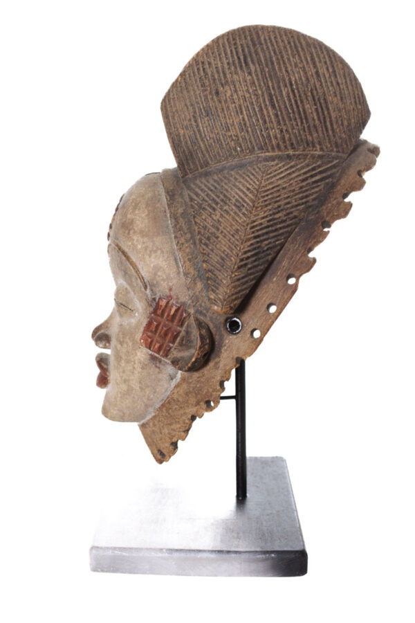 Initiation mask - Wood - Punu - Gabon