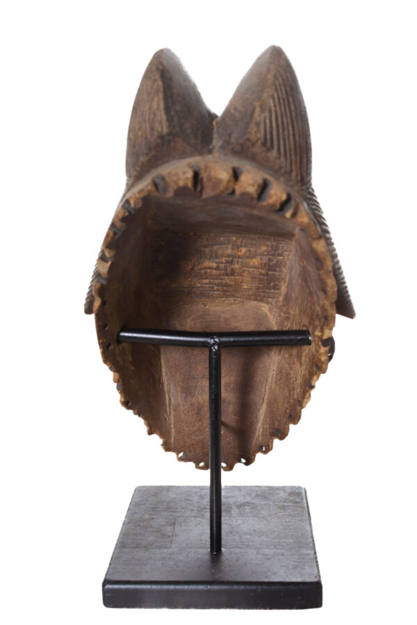 Initiation mask - Wood - Punu - Gabon