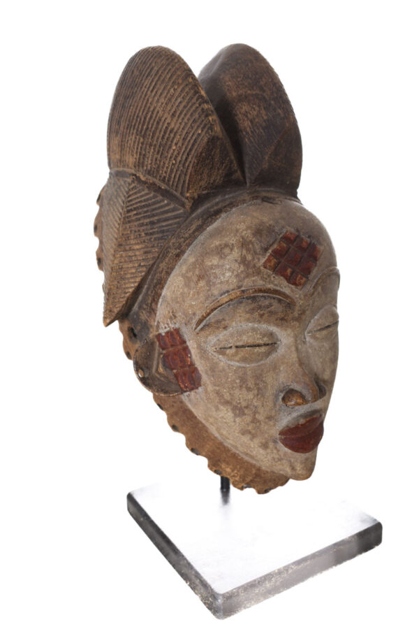 Initiation mask - Wood - Punu - Gabon
