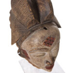 Initiation mask - Wood - Punu - Gabon