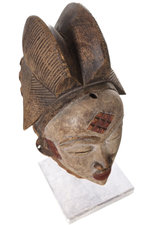 Initiation mask - Wood - Punu - Gabon