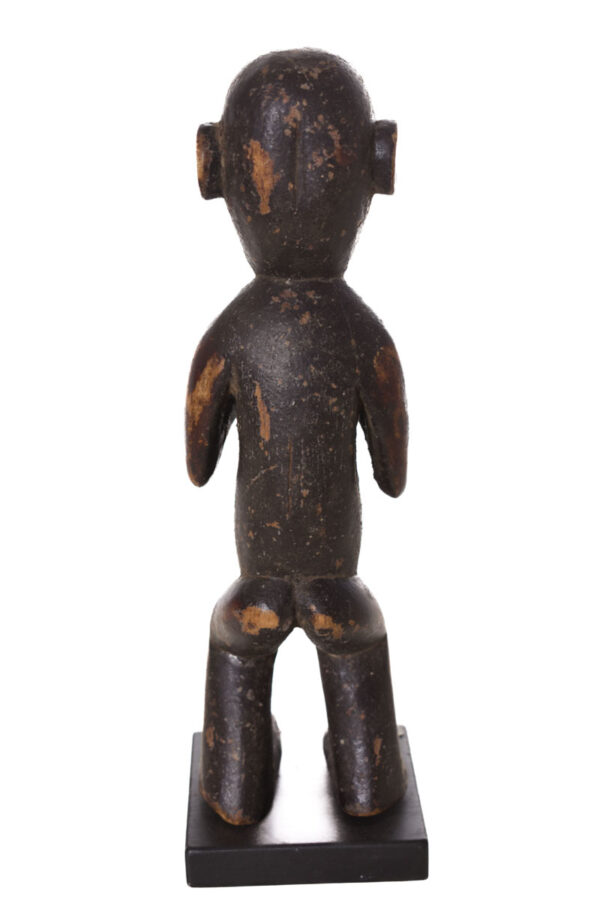 Standing monkey figure - Wood - Gbekre - Baule - Ivory Coast