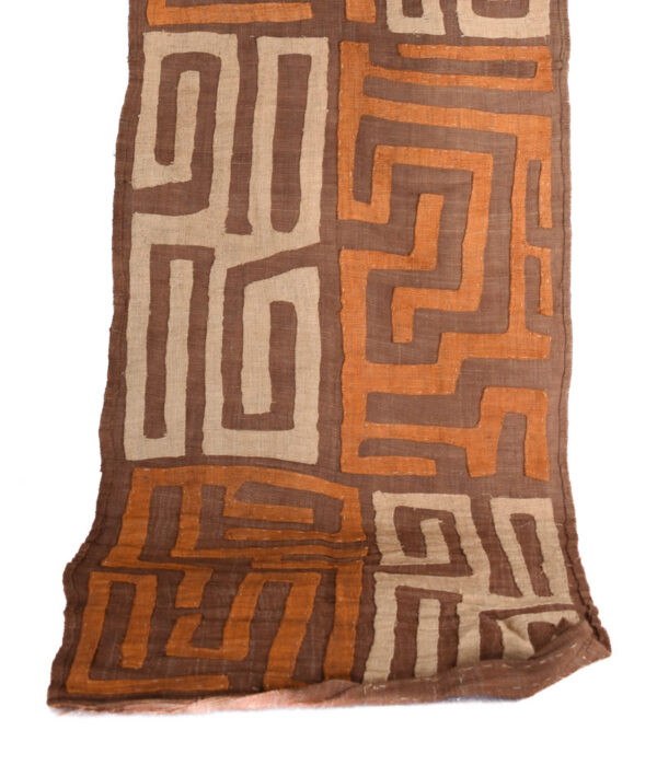 Textile - Cloth - Shoowa-Kuba - DR Congo 300 cm
