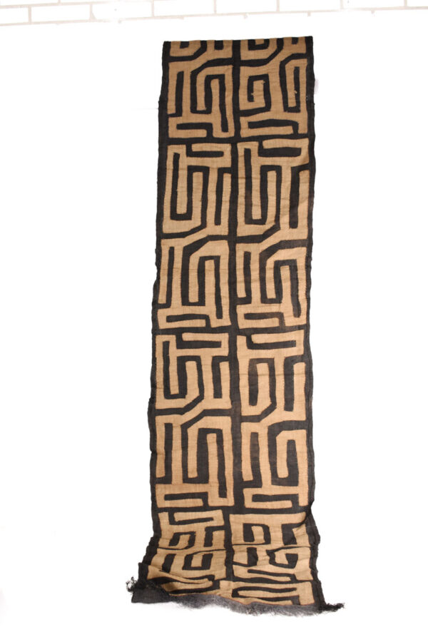 Textile - Cloth - Shoowa-Kuba - DR Congo 300 cm