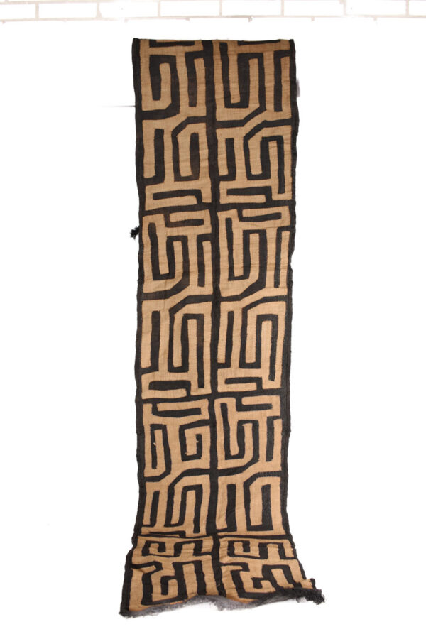 Textile - Cloth - Shoowa-Kuba - DR Congo 300 cm