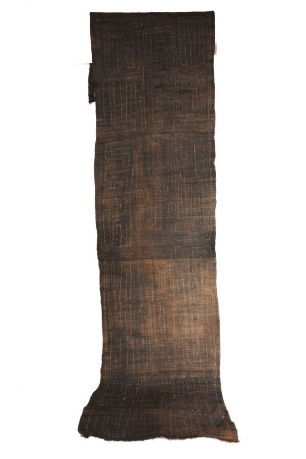 Textile - Cloth - Shoowa-Kuba - DR Congo 260 cm