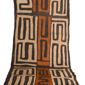 Textile - Cloth - Shoowa-Kuba - DR Congo 260 cm