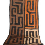 Textile - Cloth - Shoowa-Kuba - DR Congo 280 cm