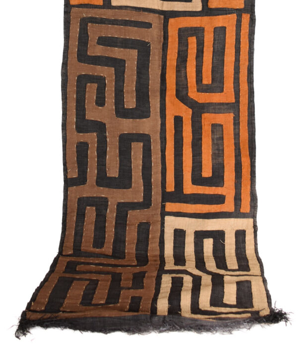 Textile - Cloth - Shoowa-Kuba - DR Congo 280 cm