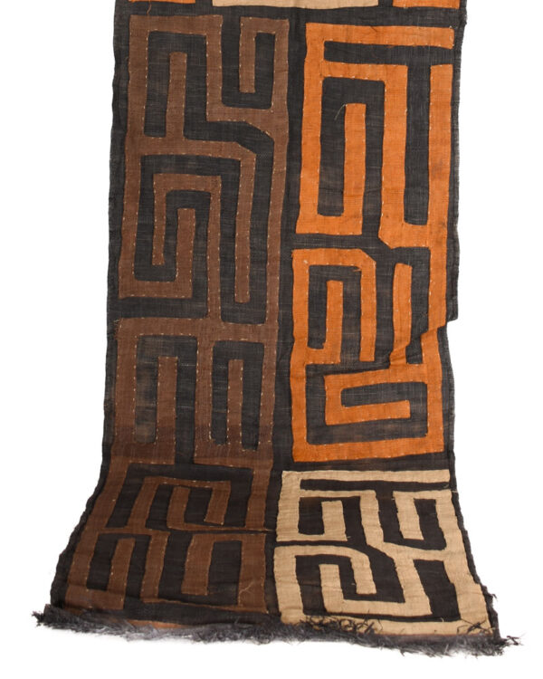 Textile - Cloth - Shoowa-Kuba - DR Congo 280 cm