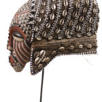 Mask - Beads, Cauris, Plant fibre, Wood - Ngaady A Waash Bushoong - Kuba - Congo
