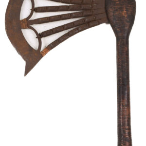 Ceremonial Axe - Metal, Copper, Wood - Kilonda - Songye - DR Congo