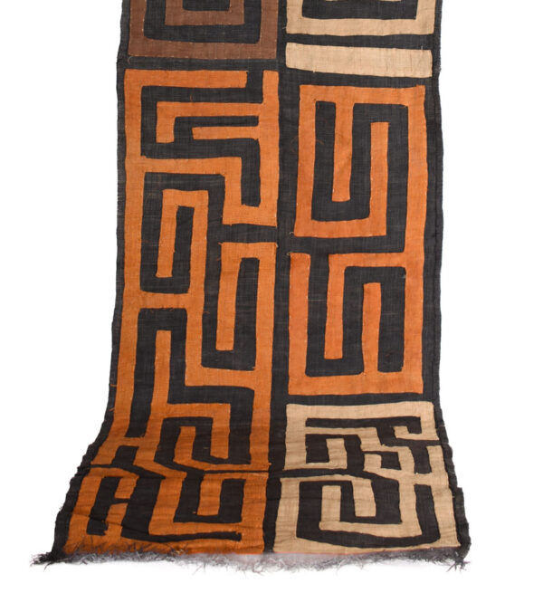 Textile - Cloth - Shoowa-Kuba - DR Congo 300 cm