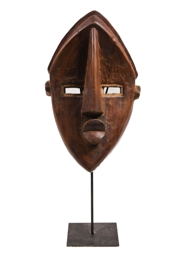 Initiation mask - Wood - Lwalwa - Congo