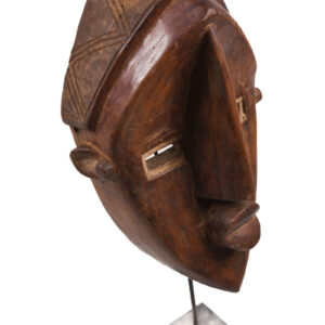 Initiation mask - Wood - Lwalwa - Congo