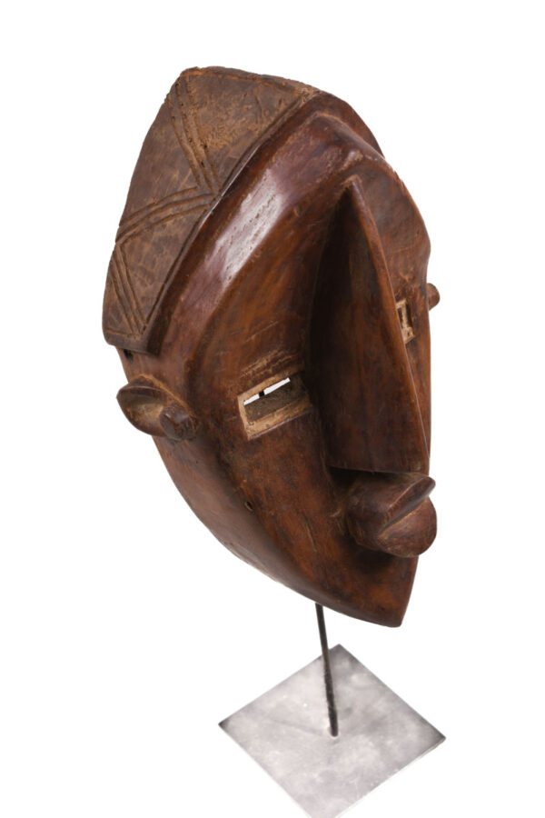 Initiation mask - Wood - Lwalwa - Congo