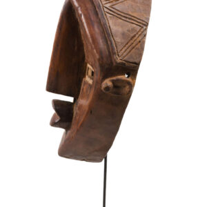 Initiation mask - Wood - Lwalwa - Congo