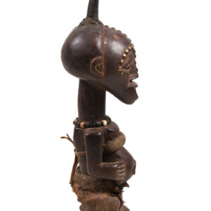 Power Figure - Wood, Horn, Nails - Songye - Congo