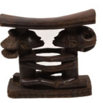 Neck rest - Wood - Luba - Congo DRC