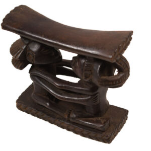 Neck rest - Wood - Luba - Congo DRC