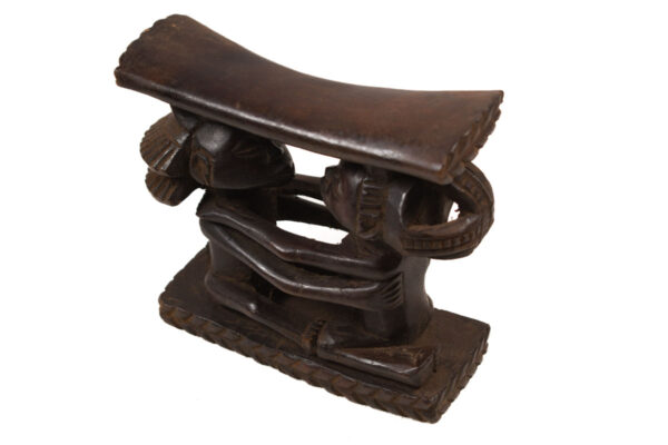Neck rest - Wood - Luba - Congo DRC