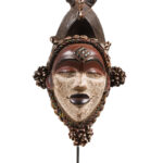 Okuyi mask - Wood - Punu - Gabon