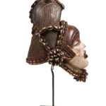 Okuyi mask - Wood - Punu - Gabon