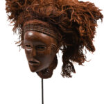 Mask - Wood, Rope - Mwana Pwo - Chokwe - DR Congo