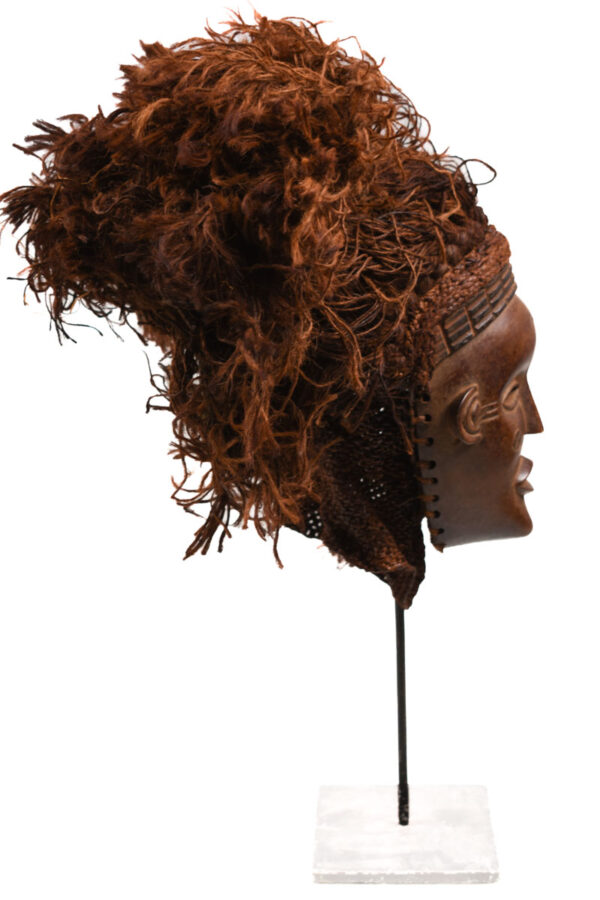 Mask - Wood, Rope - Mwana Pwo - Chokwe - DR Congo
