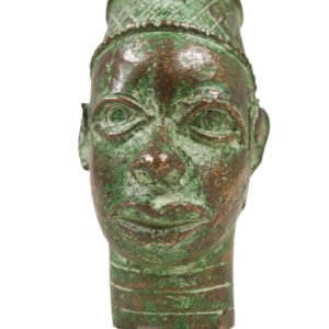 Head of a Queen - Bronze - In the style of Edo / IFE - Benin