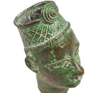 Head of a Queen - Bronze - In the style of Edo / IFE - Benin