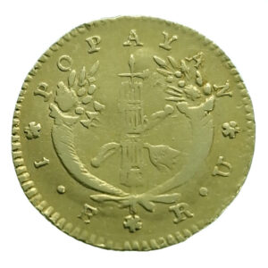 Colombia 1 Escudo 1831/18*1 Uncertain Variety